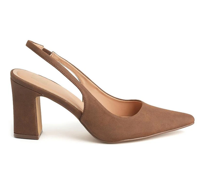 Women's New York and Company Theresa Slingback Pumps