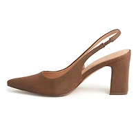 Women's New York and Company Theresa Slingback Pumps