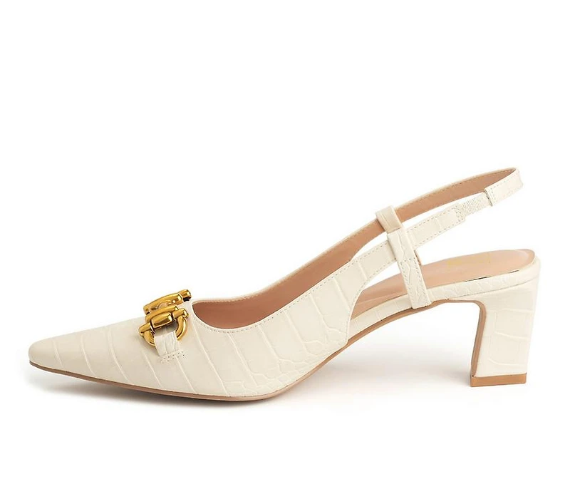 Women's New York and Company Ilona Slingback Pumps