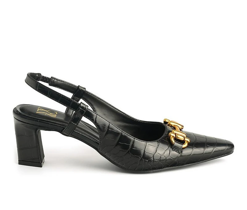 Women's New York and Company Ilona Slingback Pumps