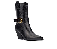 Women's New York and Company Wesley Western Boots