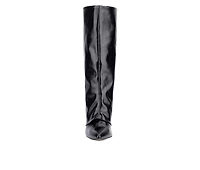 Women's New York and Company Queena Knee High Wedge Boots