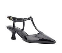 Women's New York and Company Vina T-Strap Pumps