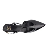 Women's New York and Company Vina T-Strap Pumps