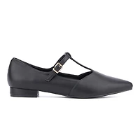 Women's New York and Company Vlada T-Strap Mary Jane Flats
