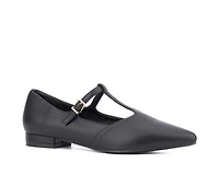 Women's New York and Company Vlada T-Strap Mary Jane Flats