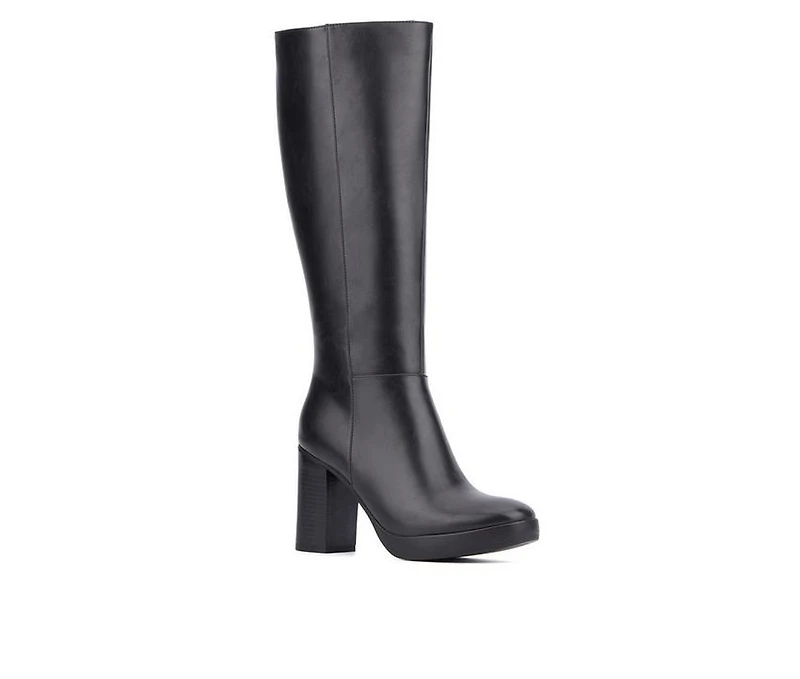 Women's New York and Company Felicity Knee High Boots