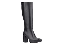 Women's New York and Company Felicity Knee High Boots