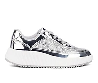 Women's New York and Company Tana Wedge Platform Sneakers