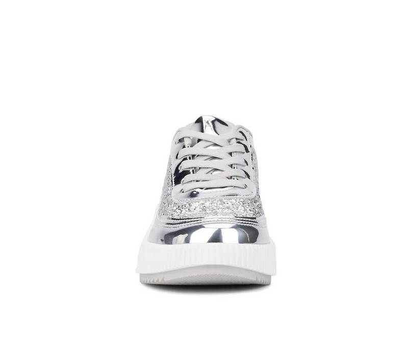 Women's New York and Company Tana Wedge Platform Sneakers