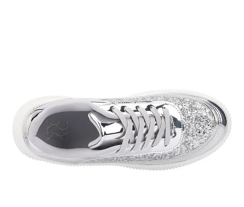 Women's New York and Company Tana Wedge Platform Sneakers