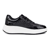 Women's New York and Company Tana Wedge Platform Sneakers