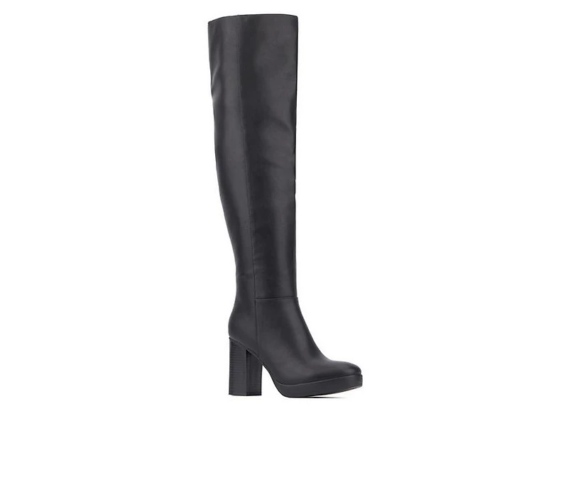 Women's New York and Company Faustine Knee High Boots