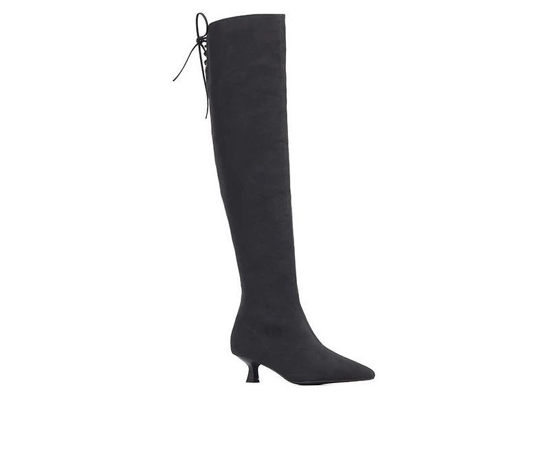 Women's New York and Company Vanellope Knee High Boots