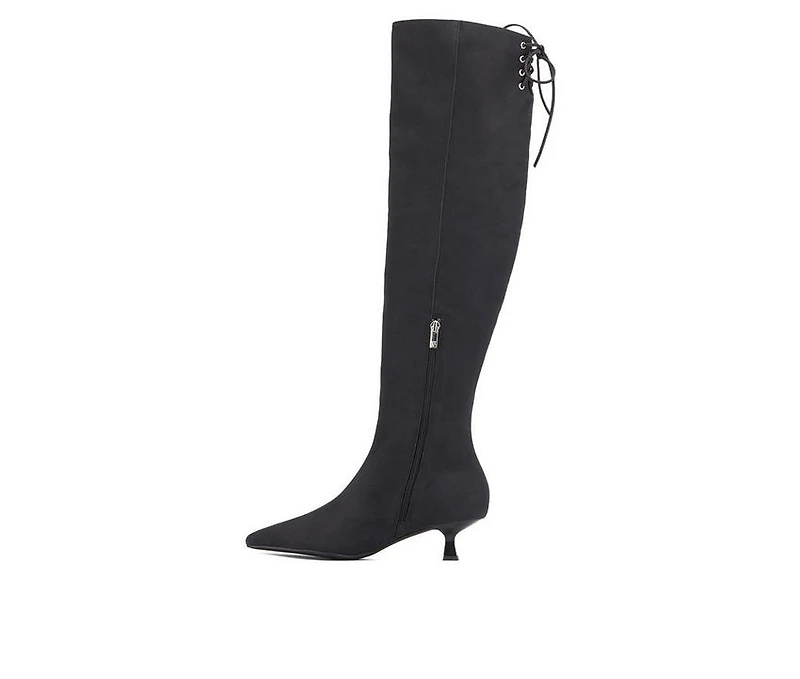 Women's New York and Company Vanellope Knee High Boots