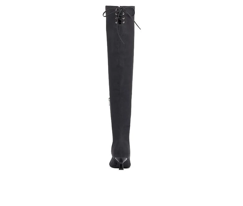 Women's New York and Company Vanellope Knee High Boots
