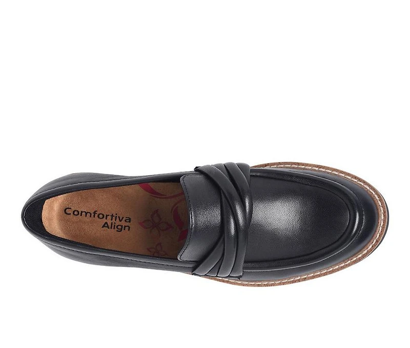 Women's Comfortiva Lilac Loafers