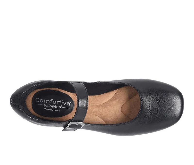 Women's Comfortiva Kaylee Slip Resistant Mary Jane Flats
