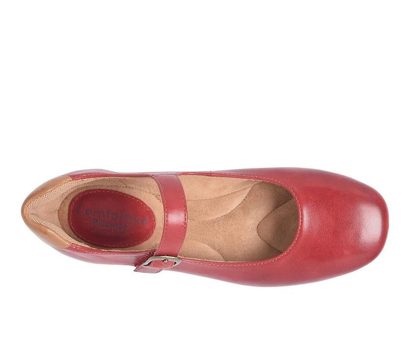 Women's Comfortiva Kaylee Slip Resistant Mary Jane Flats