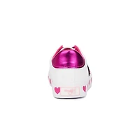Girls' Olivia Miller Girl Little & Big Kid Heart Outsole Sneakers