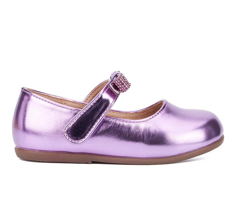 Girls' Olivia Miller Girl Toddler Crystal Clear Dress Shoes