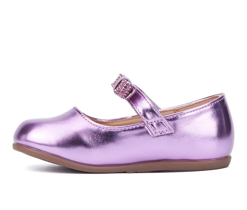 Girls' Olivia Miller Girl Toddler Crystal Clear Dress Shoes