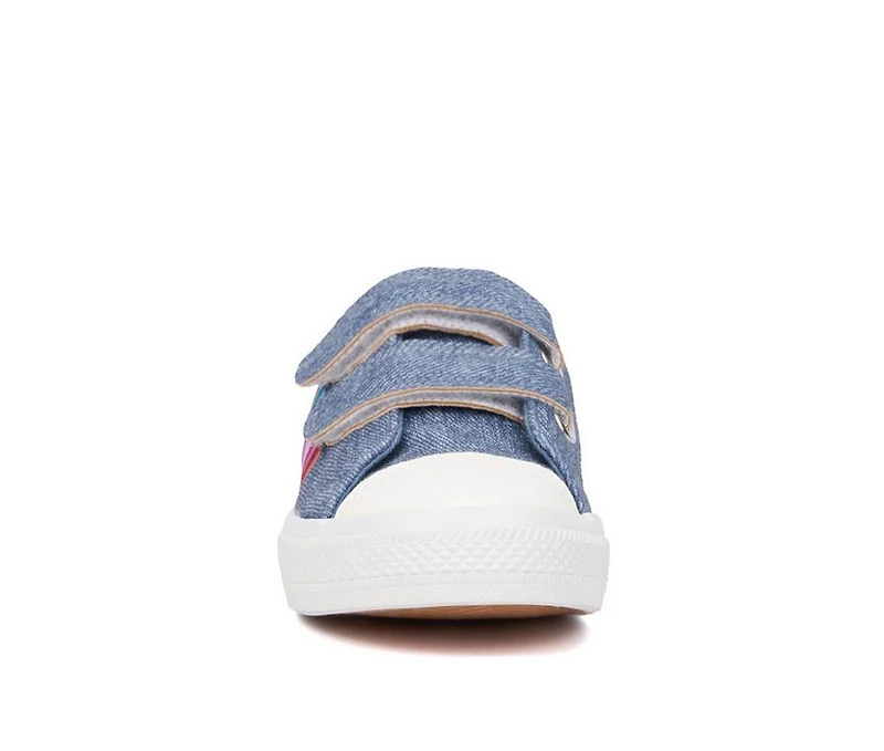 Girls' Olivia Miller Girl Toddler Glimmer Rainbow Sneakers