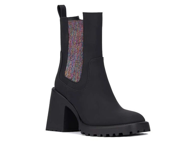 Women's Olivia Miller No Notes Mid Calf Chelsea Boots