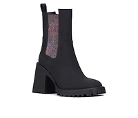Women's Olivia Miller No Notes Mid Calf Chelsea Boots