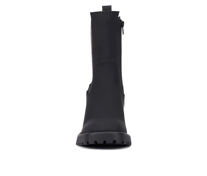 Women's Olivia Miller No Notes Mid Calf Chelsea Boots