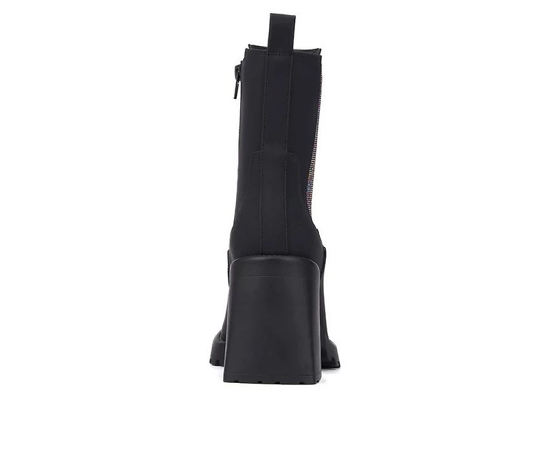 Women's Olivia Miller No Notes Mid Calf Chelsea Boots