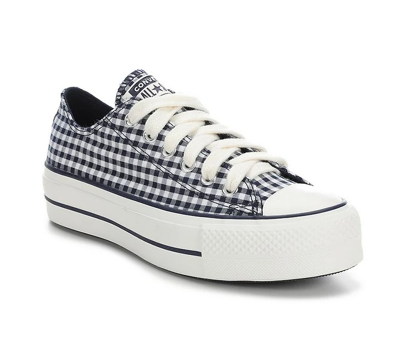 Women's Converse Chuck Taylor All Star Lift Ox Gingham Platform Sneakers