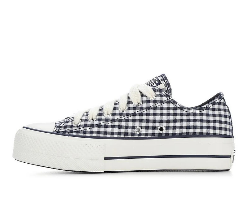Women's Converse Chuck Taylor All Star Lift Ox Gingham Platform Sneakers