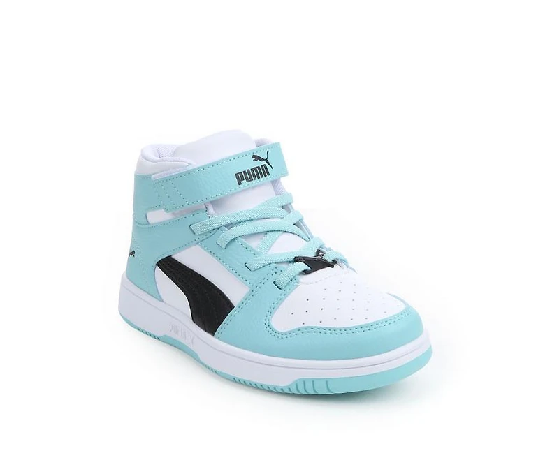 Girls' Puma Little Kid & Big Rebound Layup RCL High-Top Sneakers
