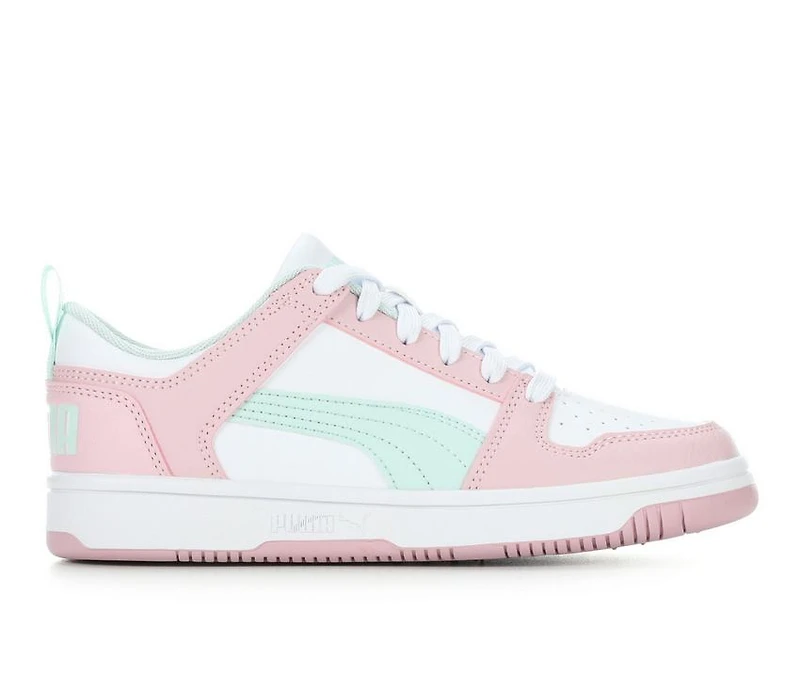 Girls' Puma Big Kid Rebound Layup Low Junior Sneakers