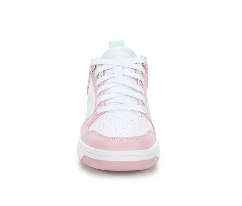 Girls' Puma Big Kid Rebound Layup Low Junior Sneakers