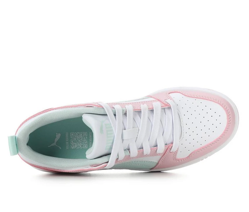 Girls' Puma Big Kid Rebound Layup Low Junior Sneakers