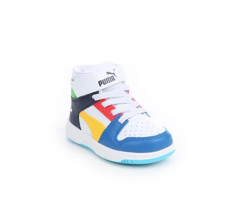 Kids' Puma Infant & Toddler Rebound Layup High-Top Sneakers