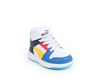 Kids' Puma Infant & Toddler Rebound Layup High-Top Sneakers