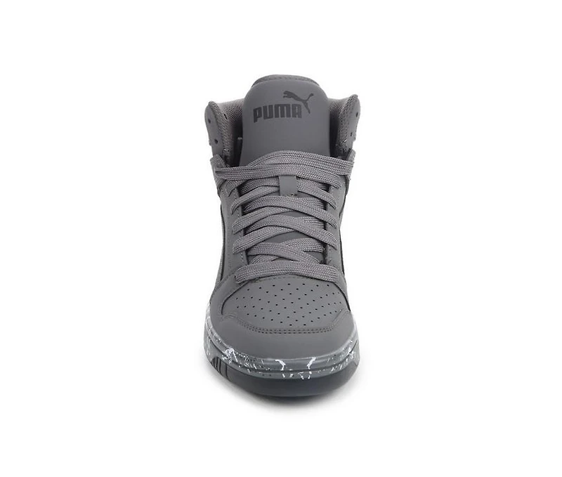 Kids' Puma Big Kid Layup Marble NBK Junior Sneakers