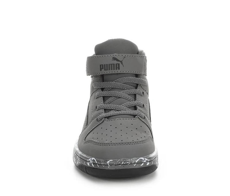 Boys' Puma Little Kid & Big Rebound Layup Marble NBK High-Top Sneakers