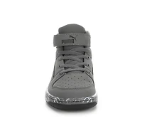 Boys' Puma Little Kid & Big Rebound Layup Marble NBK High-Top Sneakers