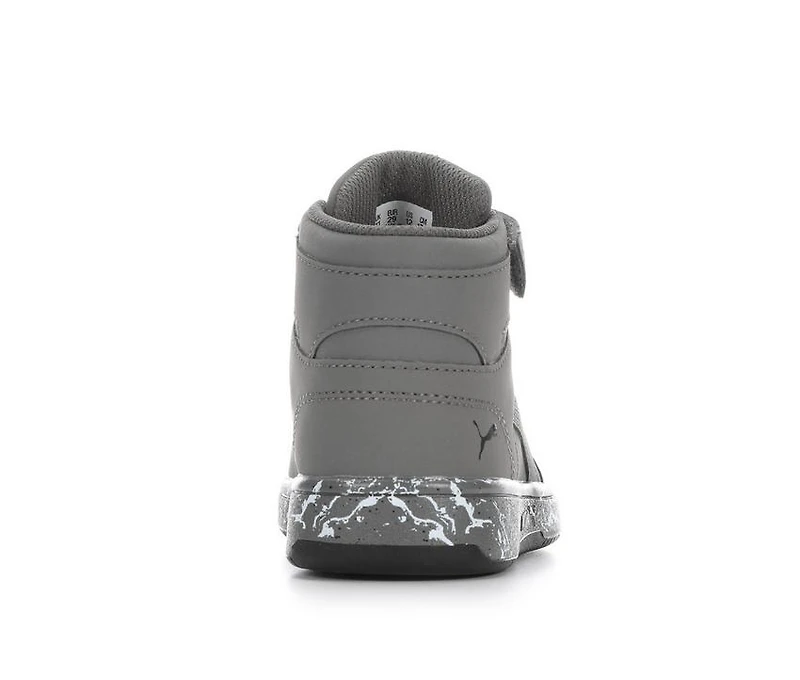 Boys' Puma Little Kid & Big Rebound Layup Marble NBK High-Top Sneakers