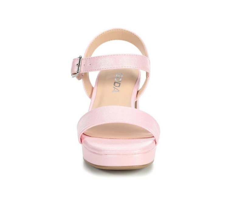 Girls' Soda Little Kid & Big Macey 2 Heeled Dress Sandals