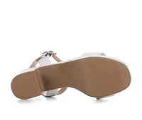 Girls' Soda Little Kid & Big Macey 2 Heeled Dress Sandals