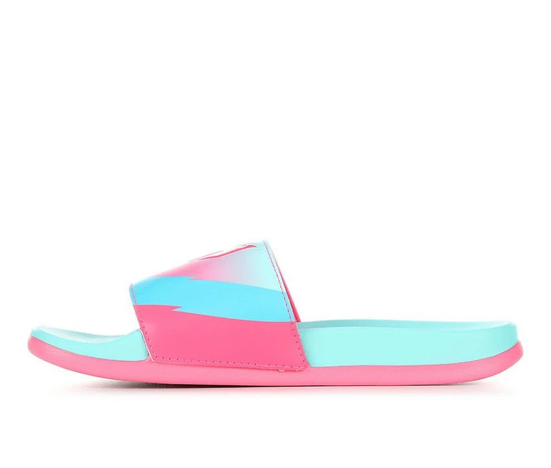 Girls' Adidas Little Kid & Big Adilette Comfort Messi Sport Slides