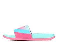 Girls' Adidas Little Kid & Big Adilette Comfort Messi Sport Slides