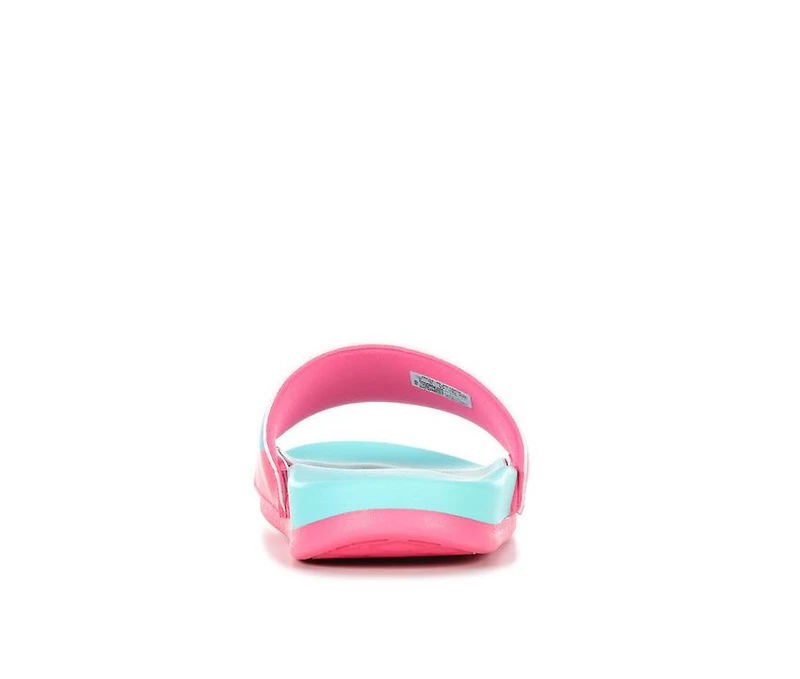 Girls' Adidas Little Kid & Big Adilette Comfort Messi Sport Slides