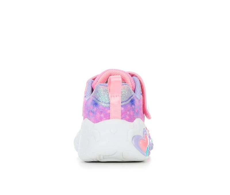 Girls' Skechers Toddler Eternal Heart Lights Light-Up Shoes