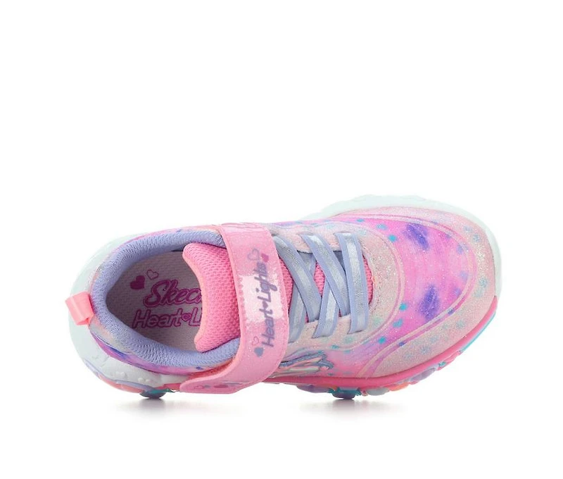 Girls' Skechers Toddler Eternal Heart Lights Light-Up Shoes